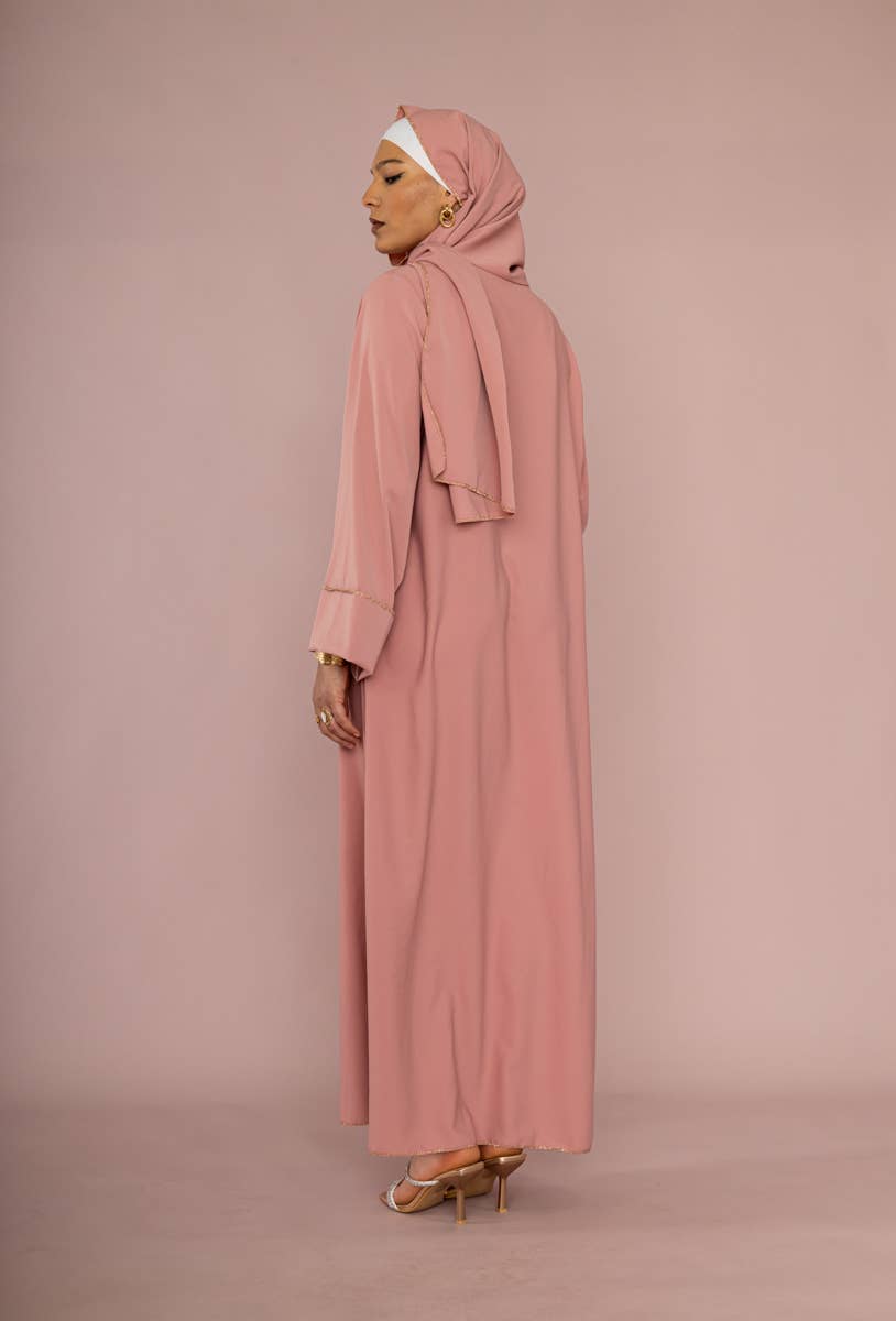 IDEAL OUTFIT - Wholesale Kaftan - Women's - Medina silk abaya for women ref:2377pk18