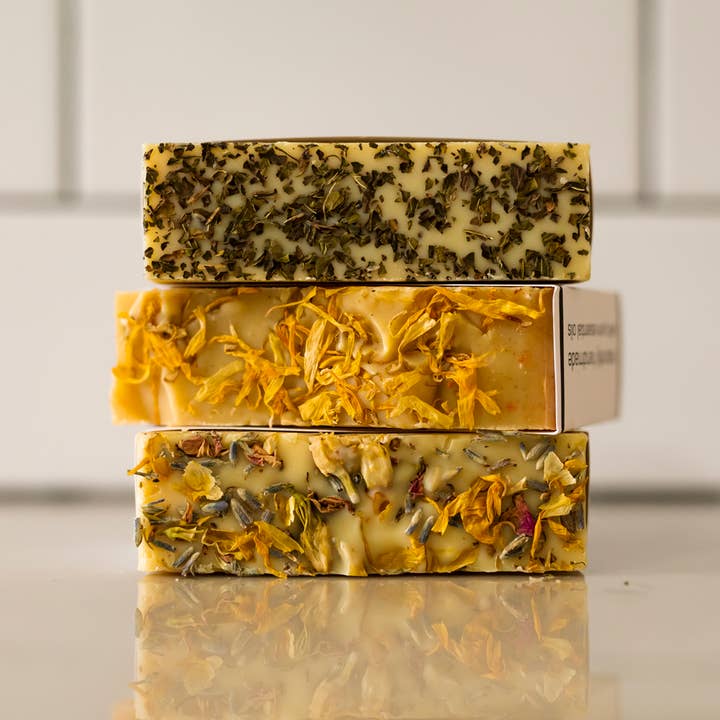 Old Factory Soap + Parousia Perfumes - Wholesale Bar Soap - Private Label Goats Milk Soap Style 1 - with your logo!