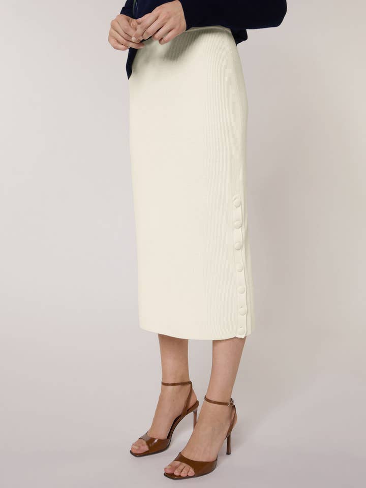 Long knit skirt for wholesale by Rodier