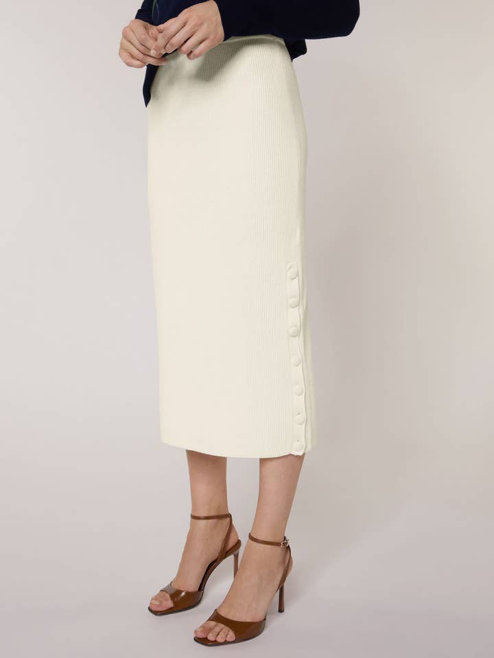 Long knit skirt for wholesale by Rodier