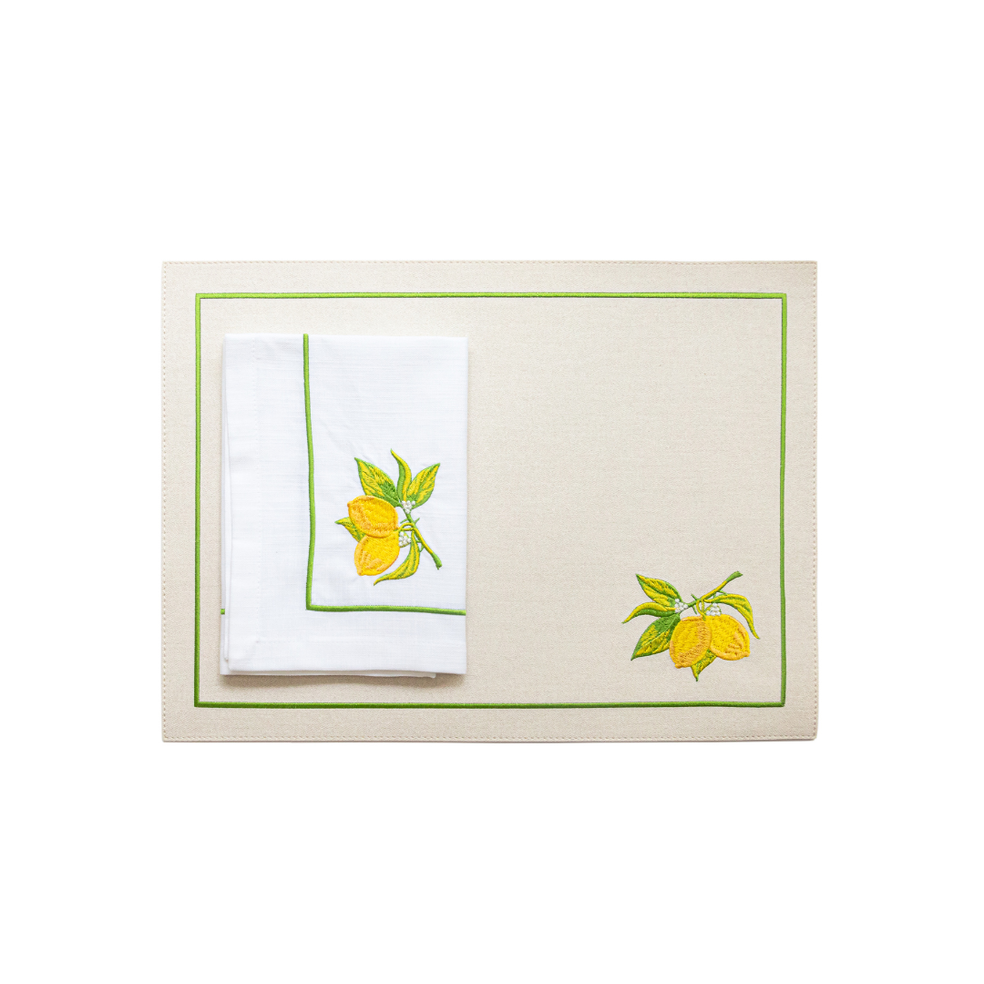 Bold Decor – Guardanapo e pano de jantar por atacado – Guardanapo Bordado Capri7