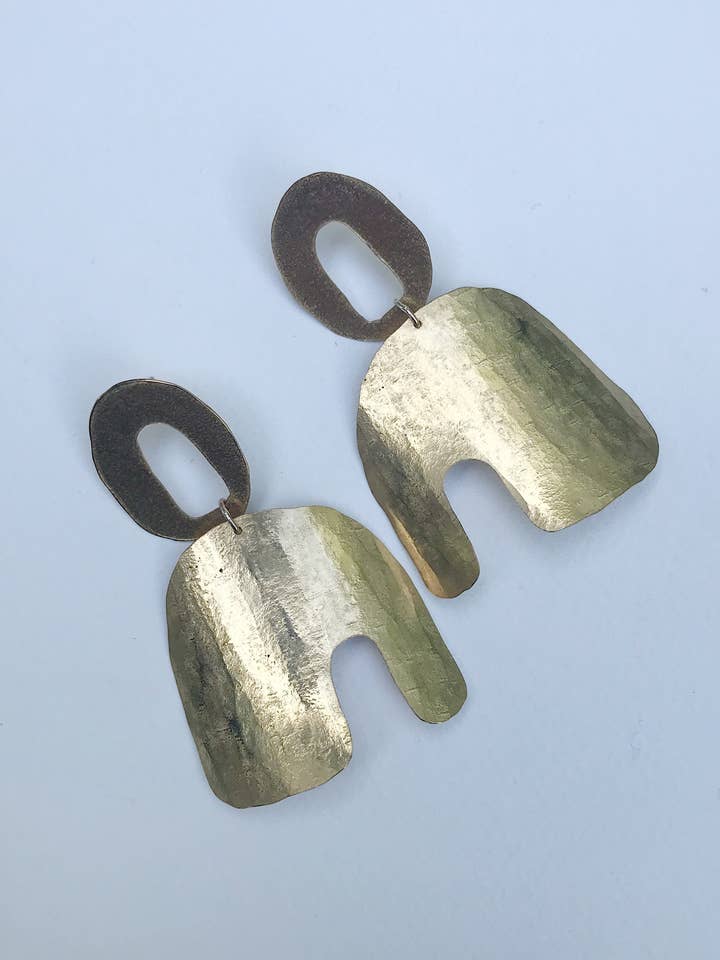 Night Owl Earrings for wholesale by McKinley Mizar Fine Art & Jewelry