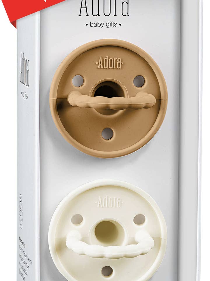 Classic//Bagages - Ensemble sucette Adora Vanilla pour la vente par Adora Baby Gifts