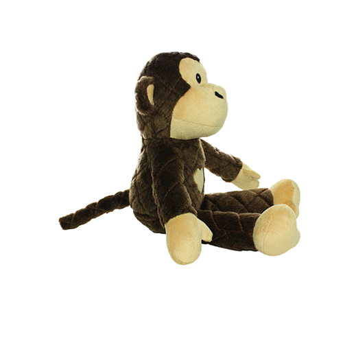 Tuffy Dog Toys - VIP Products - Wholesale Pet Squeaky Toy - Dog - Mighty Safari Monkey - Brown, Plush, Squeaky Dog Toy1