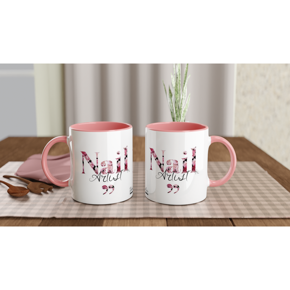 Doriana Cosmetics GmbH - Wholesale Coffee Mug - NailArtist - ceramic mug 11oz pink4