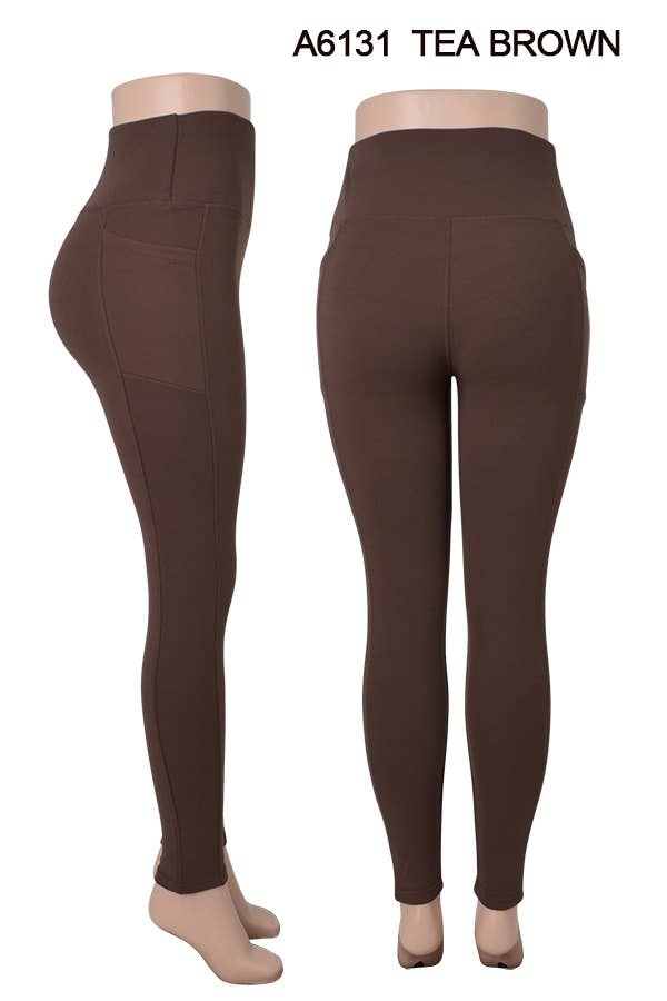 SSImport – Engroshandel Sports-/loungeleggings – til kvinder – A6131 VINTER LEGGINGS TYKKERE FLEECE INDENI 12STK/PAK 3