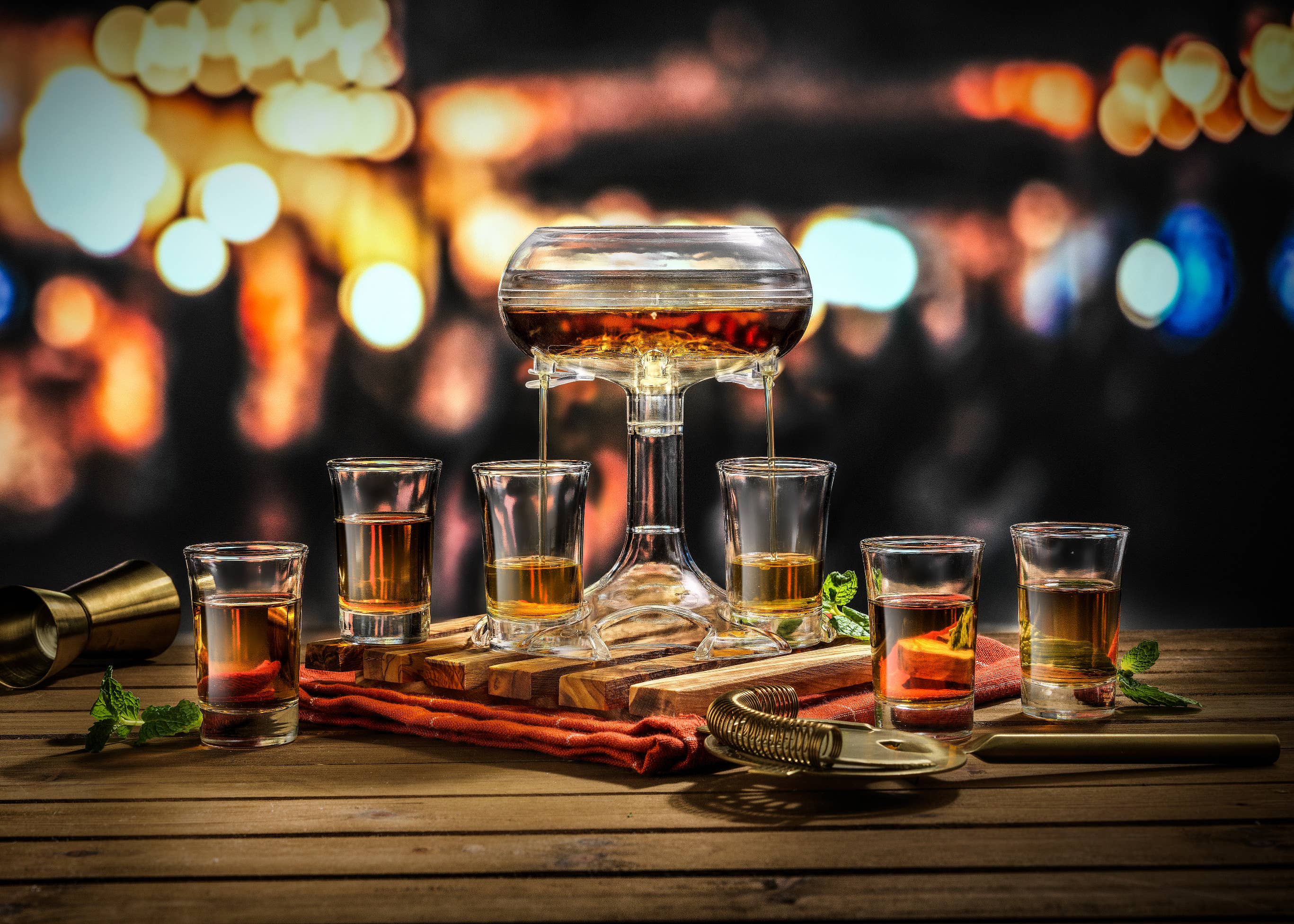 JoyJolt - Wholesale Shot Glass - Shot Dispenser with REAL Glass Shot Glasses!7