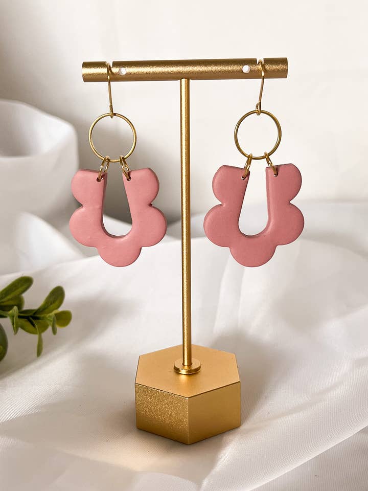 Mauve Ashley's for wholesale by Wildflower Clay Designs