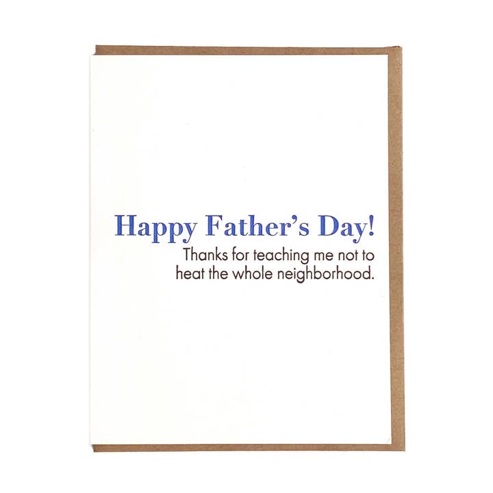 Lady Pilot Letterpress – Engroshandel Farsdagskort – Opvarmning Fars dag lykønskningskort0