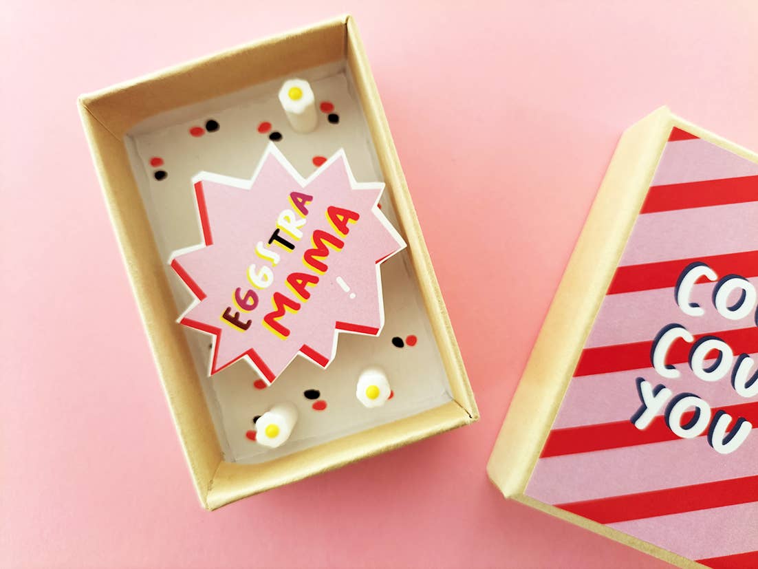 Pamela Loops - Wholesale Mother's Day Card - Boîte diorama message d'amour MAMAN PAPA3