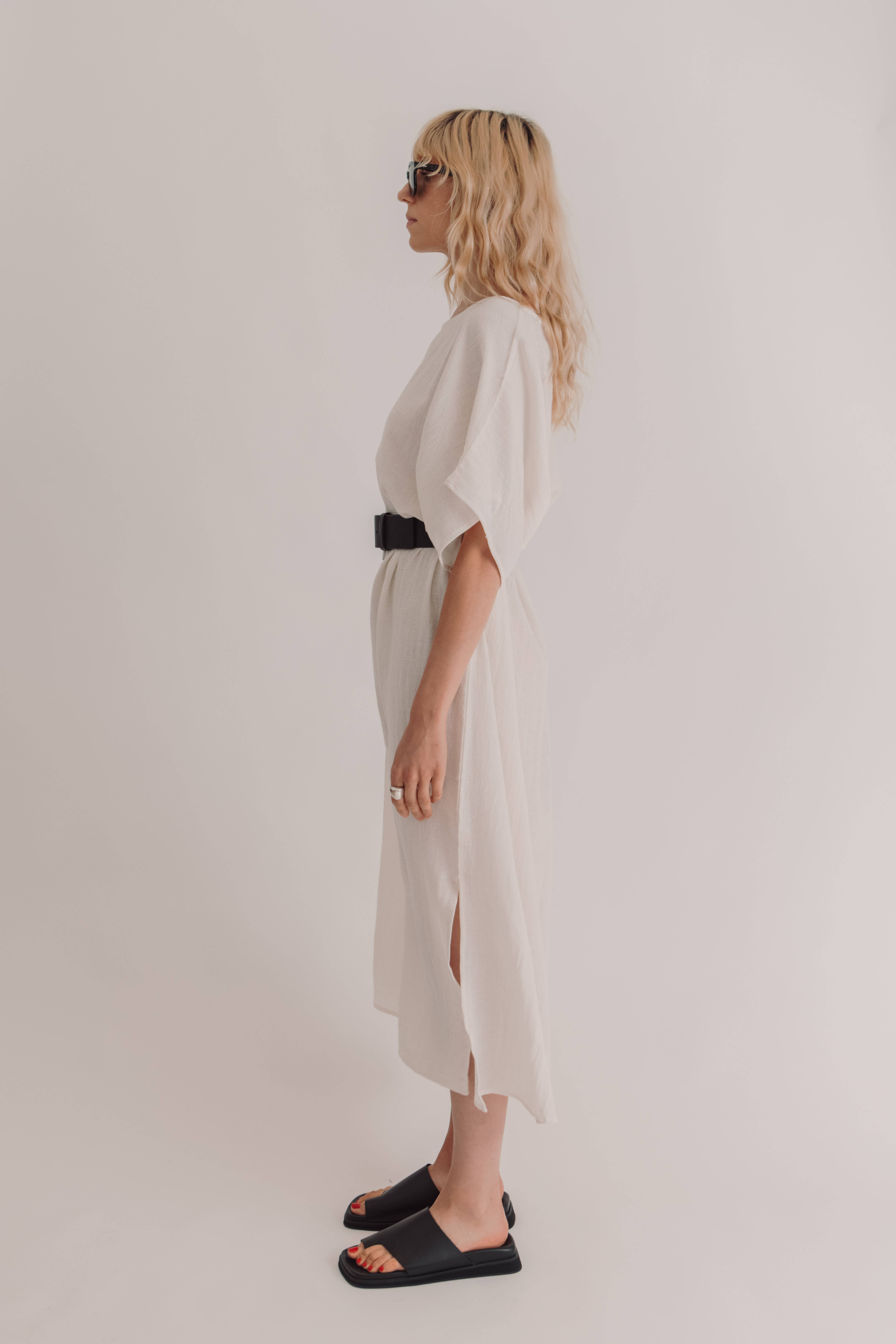 loom.ist – Vestido - Mulher por atacado – Vestido Kaftan Sile30