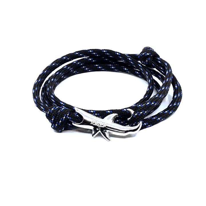 Bastille Baobab - Wholesale Woven/Braided Bracelet - Black Kléber bracelet4
