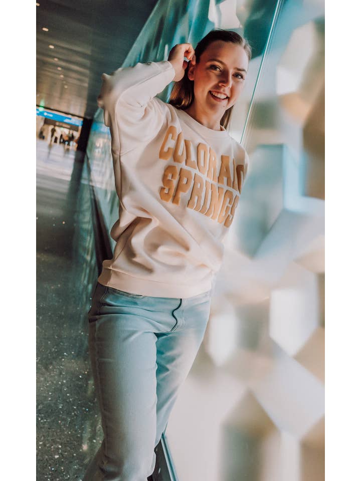 Sugar Stitch - Vente Sweat-shirt à imprimés – femme - Sweatshirt Magic Puff Big Letter personnalisé4