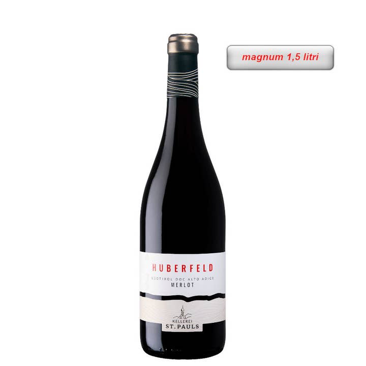 HUBERFELD Merlot Sydtyrol São Paulo Magnum 1.5 liter for engroshandel hos Metina SAS
