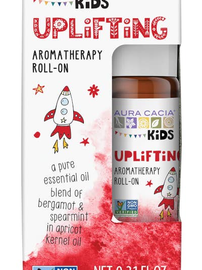 Kids Uplifting Essential Oil Roll-On|Apricot Oil|0.31 Fl Oz for wholesale by Aura Cacia