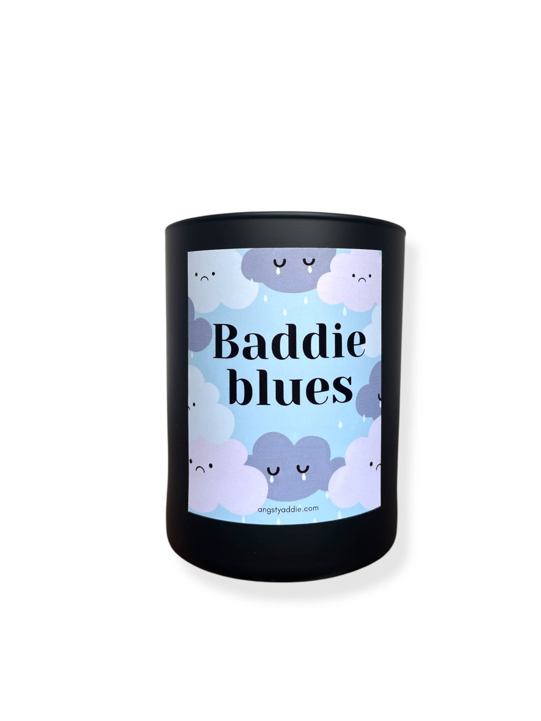 Angsty Addie - Wholesale Jar/Filled Candle - Funny sympathy gift, funny grief gift, mental health candle 1