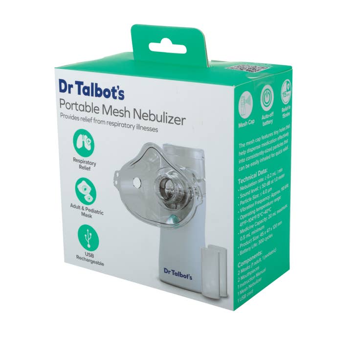 Dr. Talbot's - Wholesale Nasal Aspirator - Kids & Baby - Portable Mesh Nebulizer3