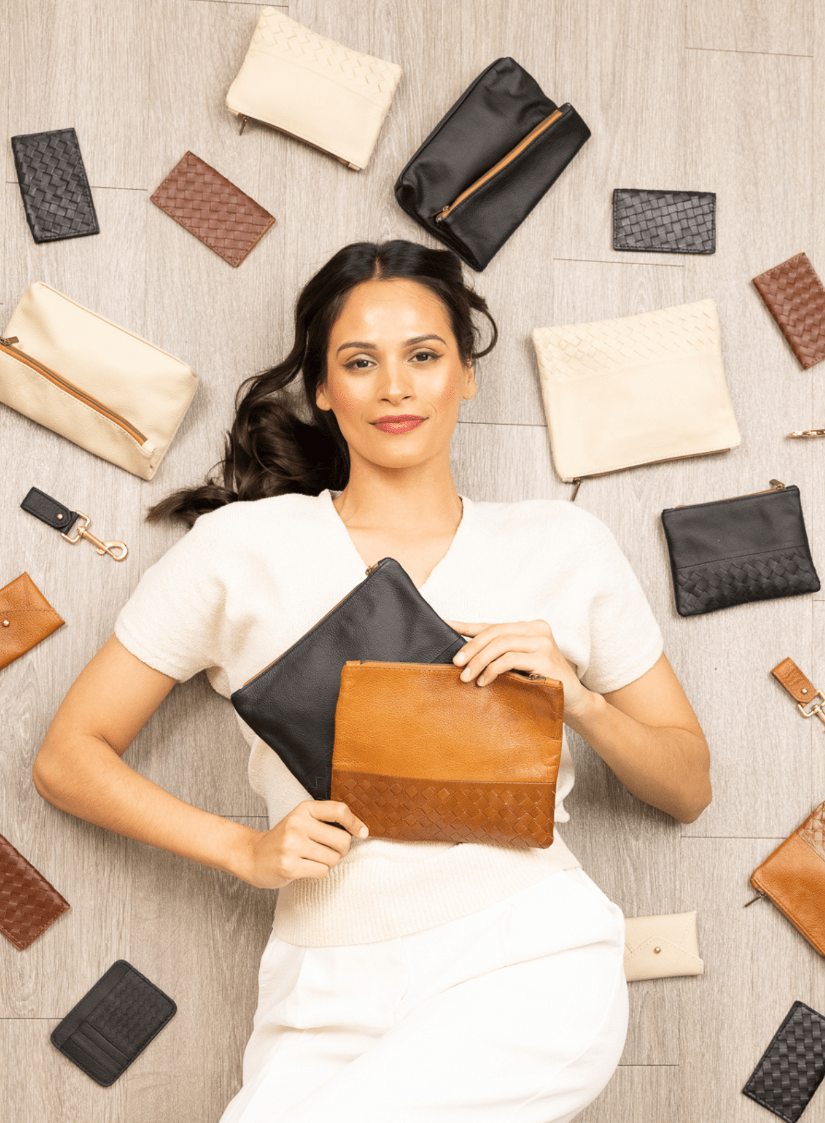 Deux Mains: Haiti Fair Trade - Wholesale Pouch - Women's - Woven Large/Small Pouch21