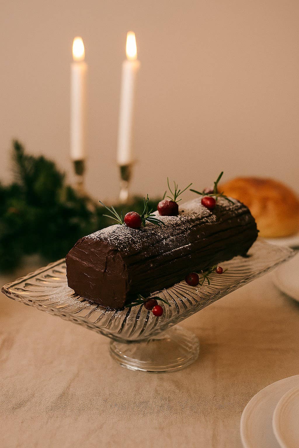 AULICA - Wholesale Cake Stand - Rectangular glass cake stand 18.5x18.5x38cm1