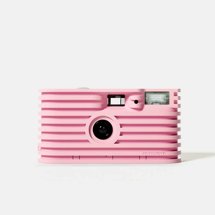 Pink Fotofoto FF-1 "Tulip" | Sustainable Disposable Camera for wholesale on Faire