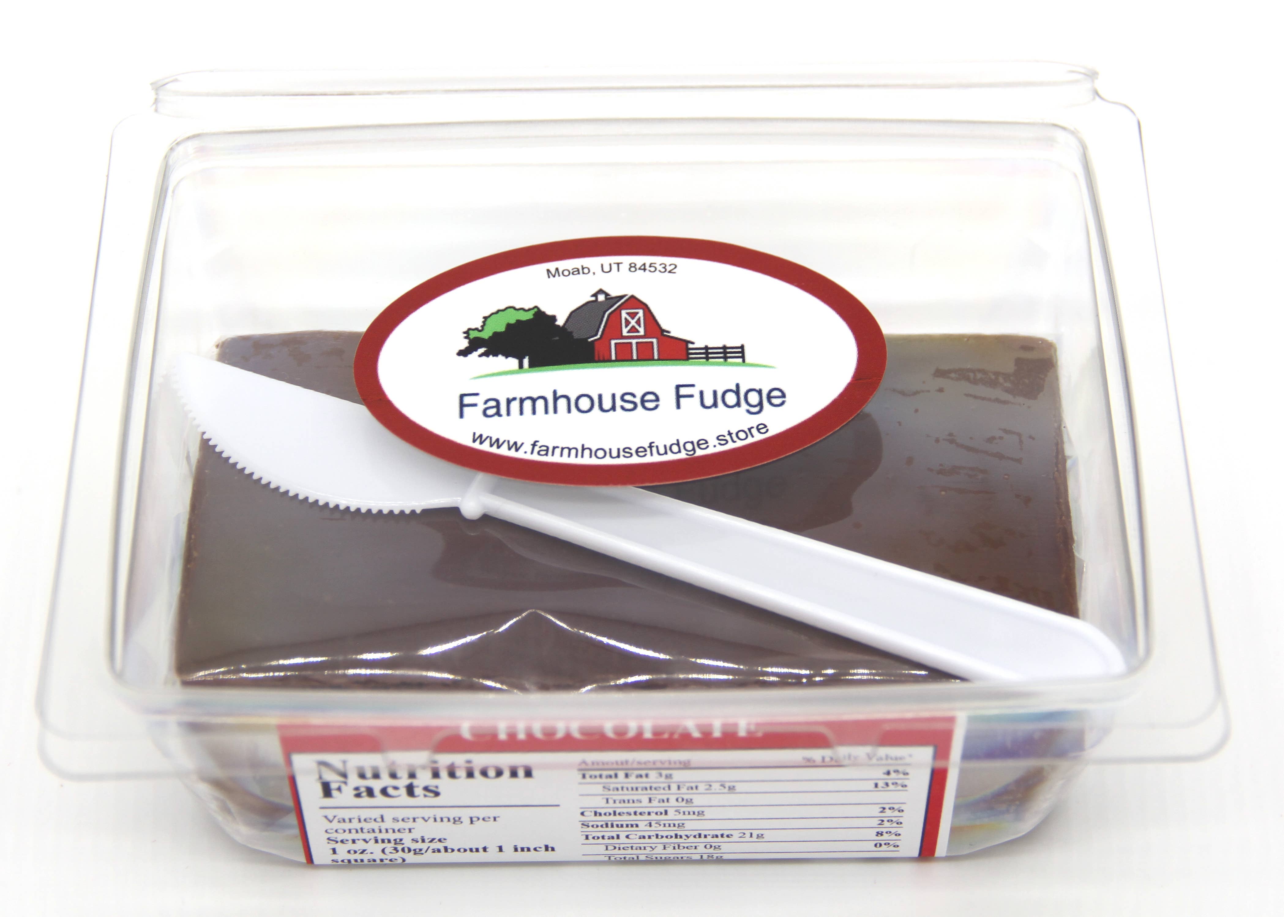 Farmhouse Fudge - Wholesale Fudge - Chocolate Fudge 8 oz.3