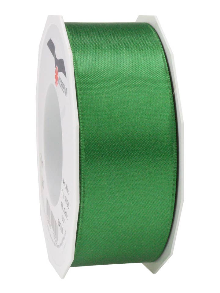 Nastro doppio raso verde 40 mm bobina da 25 m per la vendita all'ingrosso da parte di C.E. PATTBERG GmbH & Co. KG