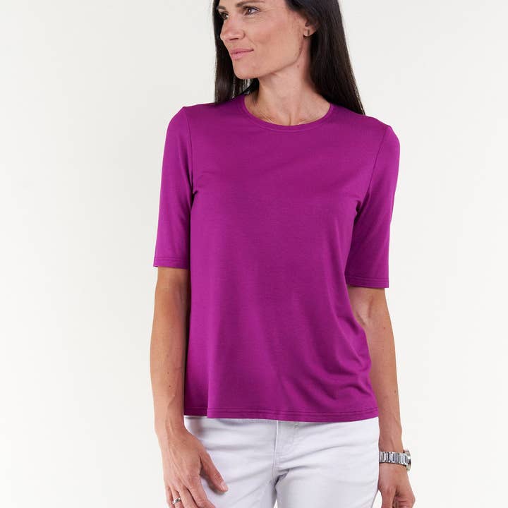 Camiseta Seidel Basic de media manga azul para venta al por mayor de Friedrich Seidel GmbH