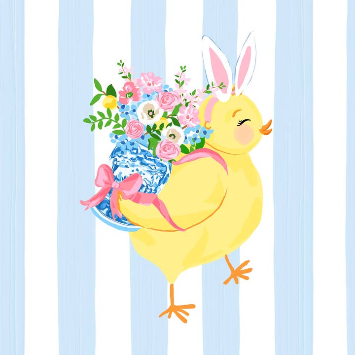 Chinoiserie Chick Easter Paper Placemat Pad for wholesale by Taylor Beach Design