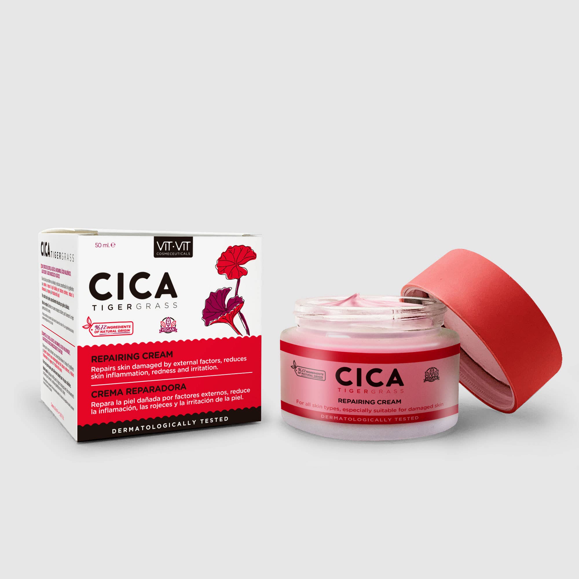 Diet Esthetic - Wholesale Facial Moisturizer - VIT VIT Cosmeceuticals - Cica Repairing Face Cream0