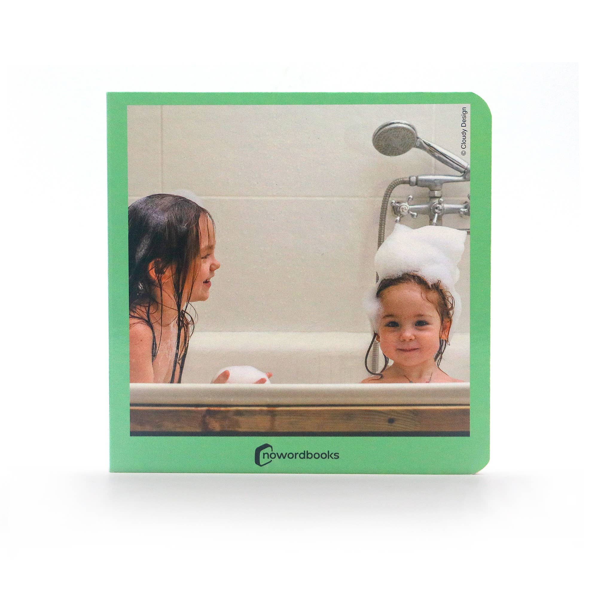 Nowordbooks - Wholesale Baby & Toddler Book (0-2) - Bathe - Wordless Photo Book [15x15 cm]0