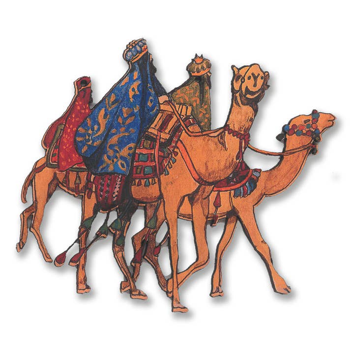 Les Trois Sages - Découpez pour la vente par Lynn Garlick Retablos