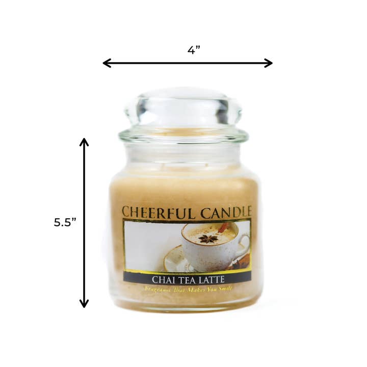A Cheerful Giver - Venta al por mayor Velas en tarros - Vela alegre (16 oz.) — Chai Tea Latte5