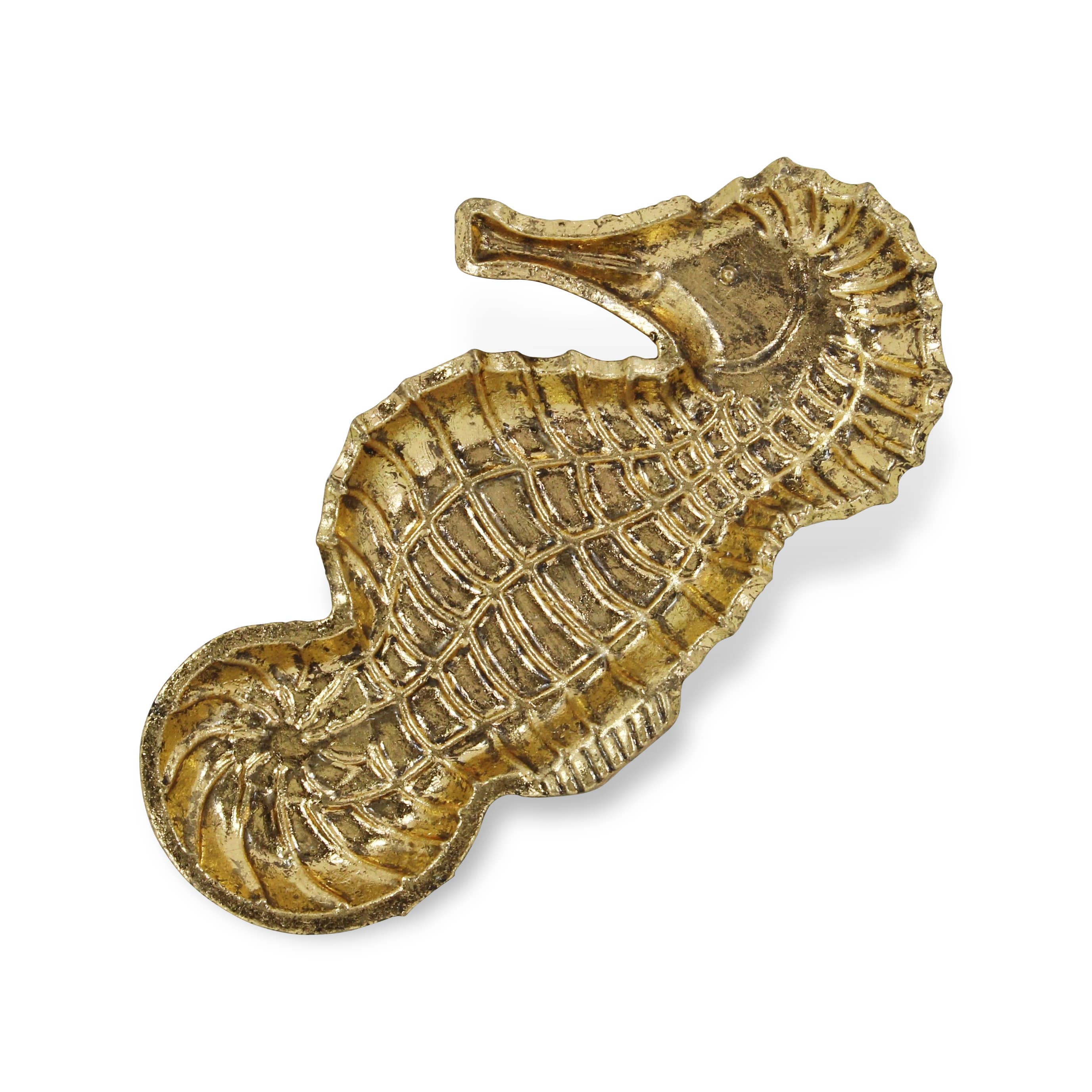 Cheungs Home Decor - Wholesale Decoratief dienblad - Ceili gouden gietijzeren zeepaardbak3