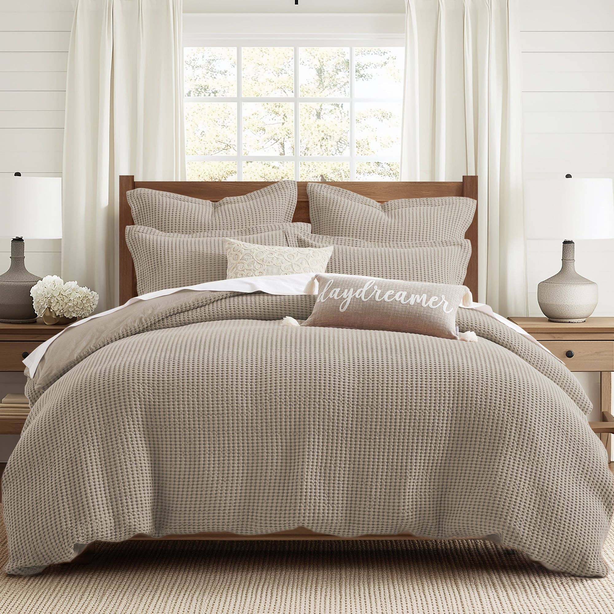 Levtex Home - Wholesale Bedding Set - Mills Waffle Duvet Set48