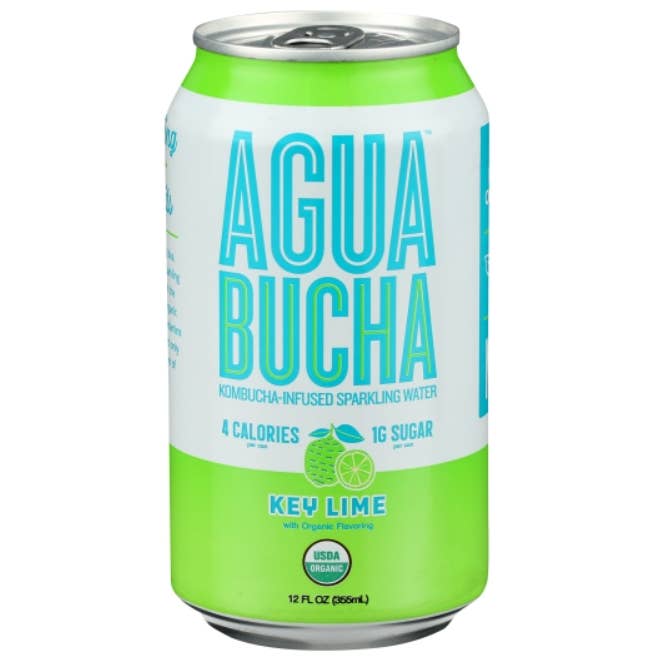 Agua Bucha - Limette 12 fl oz X 12 Dosen für den Großhandel von iSweet.ca