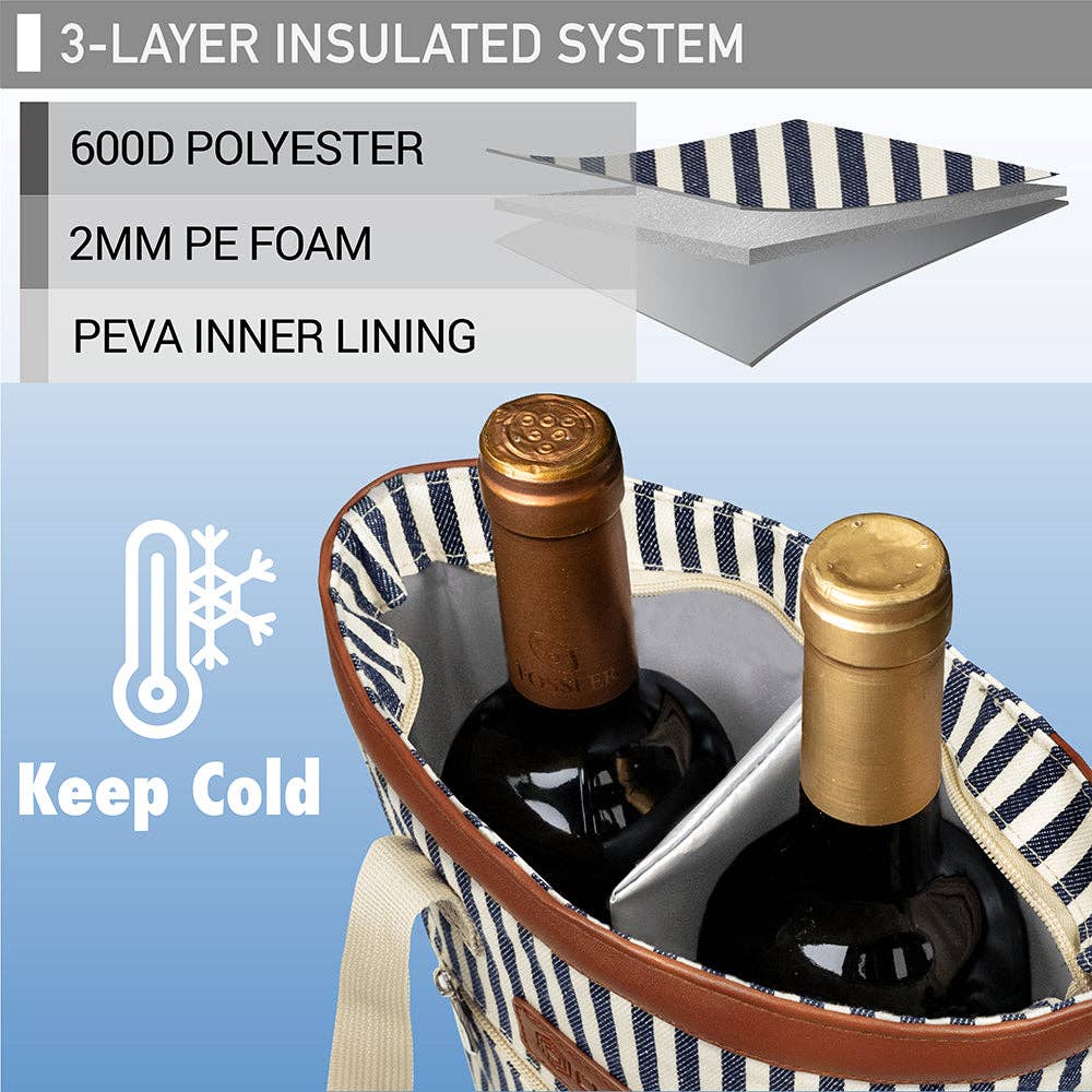 OPUX – wholesale Vinkasse – Klassisk vinväska för 2 flaskor41