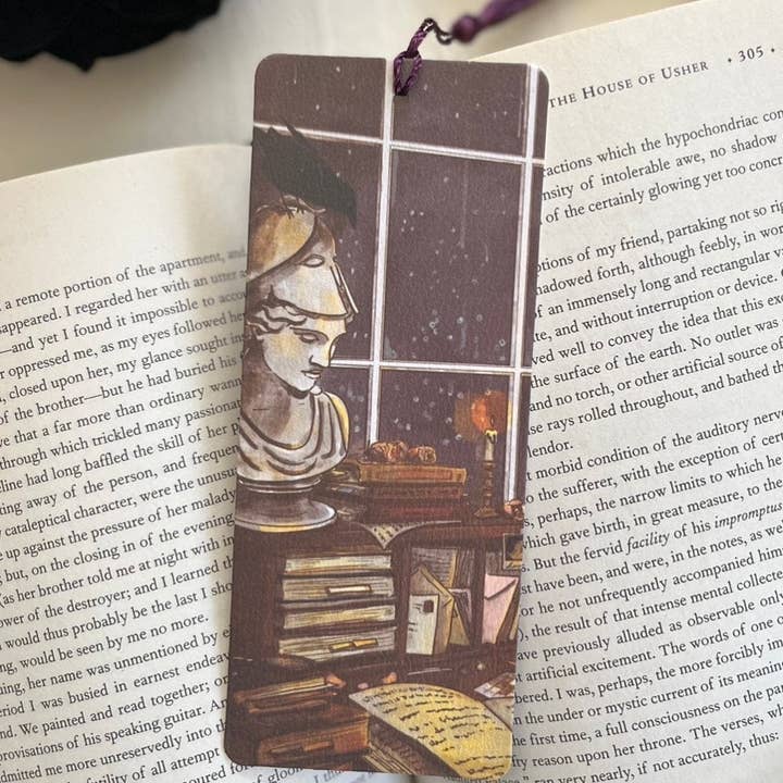 Poet's Study Bookmark for wholesale by Chapters Tea & Company