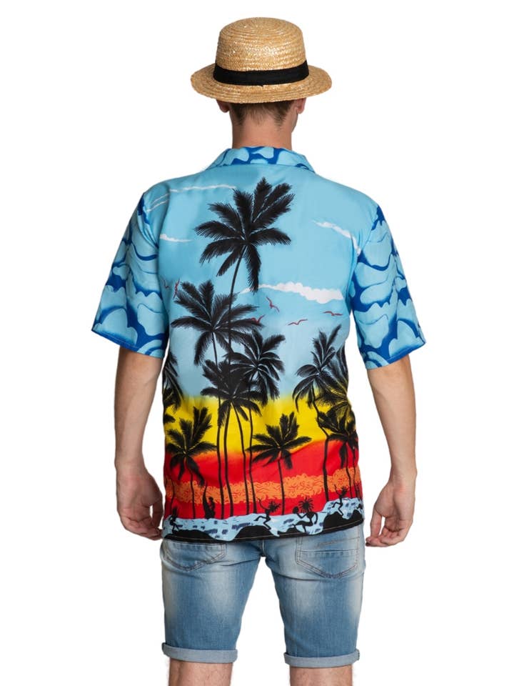 Partychimp - Wholesale Button Down Shirt - Men's - Hawaii Shirt Paradise2