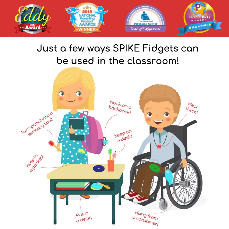 Innobaby on Faire - Wholesale Fidget Toy - Kids - Silicone Fidget Sensory Tactile Pencil Grip Case Pack 24 qty4