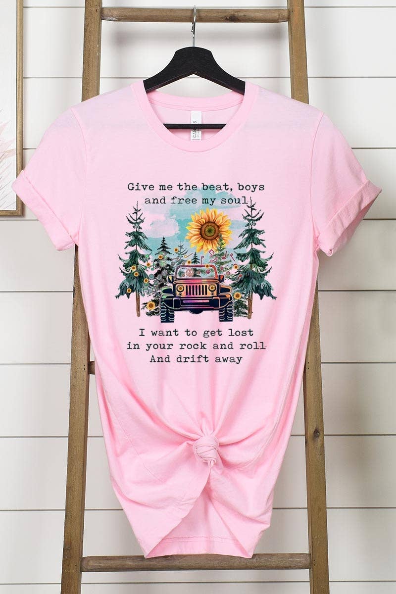 COLORBEAR - Vente T-shirt à imprimés – unisexe - DONNEZ-MOI LE RYTHME T-SHIRT UNISEXE À MANCHES COURTES16