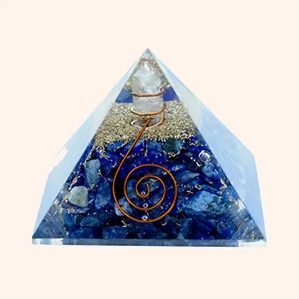 jiomind - Wholesale Spiritual Stone/Crystal - Lapis Lazuli Orgonite Crystal Pyramid1