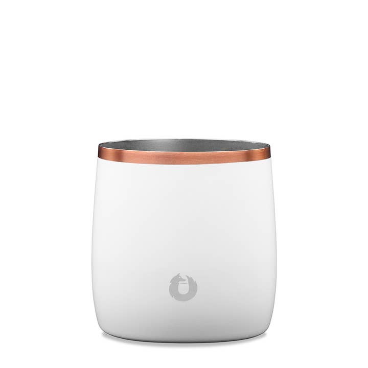 Snowfox - Wholesale Cocktail/liquor glass - Stainless Steel Rocks Glass with Lid6