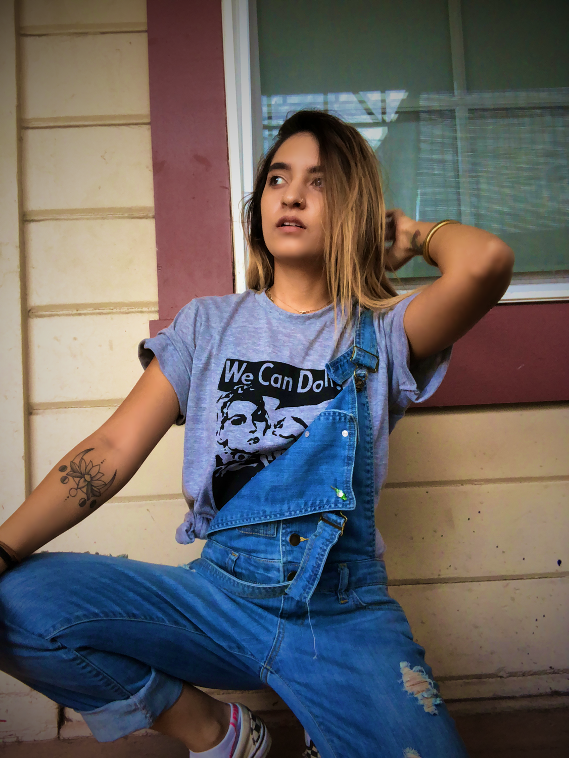 Vegan Club - Wholesale Screen Printed T-Shirt - Women's - Rosie the Riveter T-shirt1