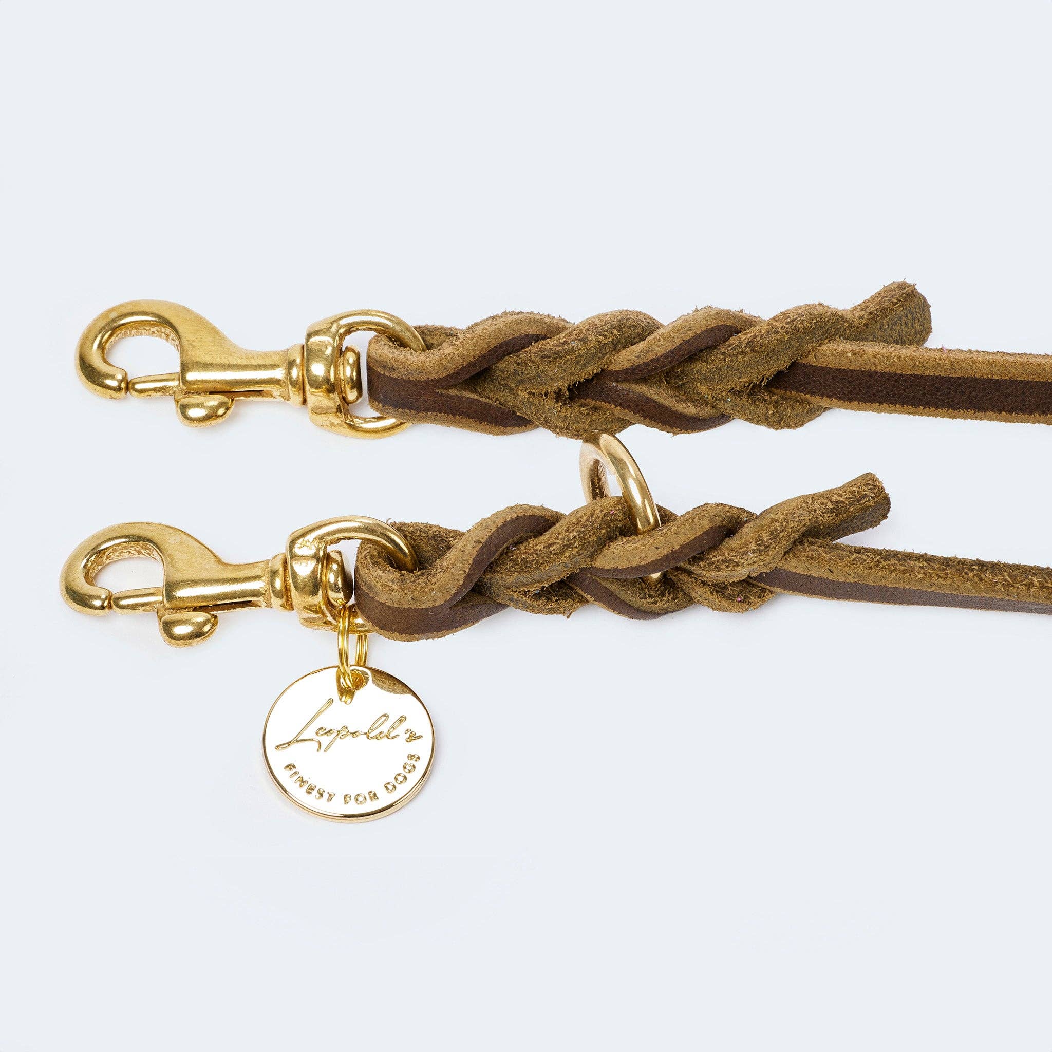 ​​Leopold's Finest for dogs - Wholesale Pet Leash - Dog - Adjustable lead leash made of greased leather29