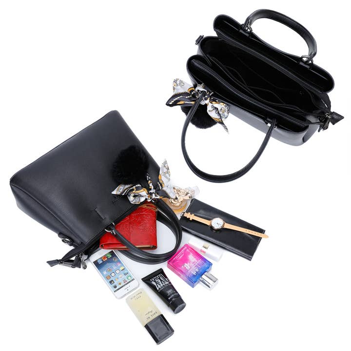 Gallantry - Vente Sac à main avec poignée sur le dessus – femme - Coquette (DQ-815)3