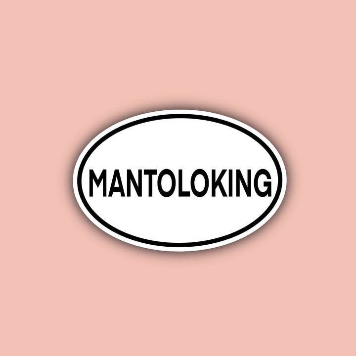 Delmarva Stickers - Wholesale Sticker - Mantoloking Oval - 3" Waterproof Sticker