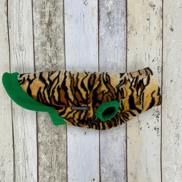 Doghouse – wholesale Pet jumper – Dog – Dachshund Wild Animal Print Fleece Jumper2