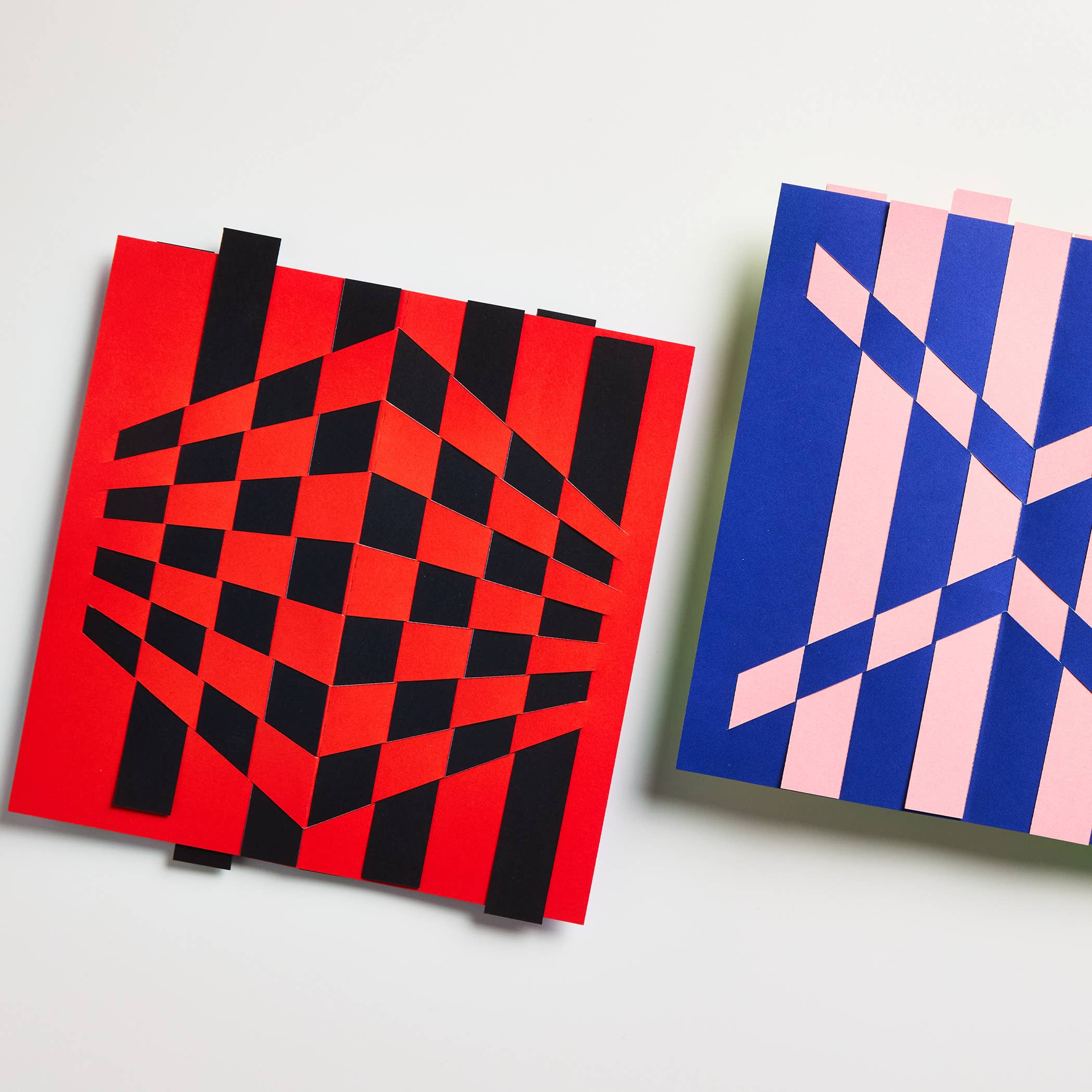 MAJO IDEAS – wholesale DIY craft kit – Child – VOL ①② — OP ART Sticker Based Art Pack13