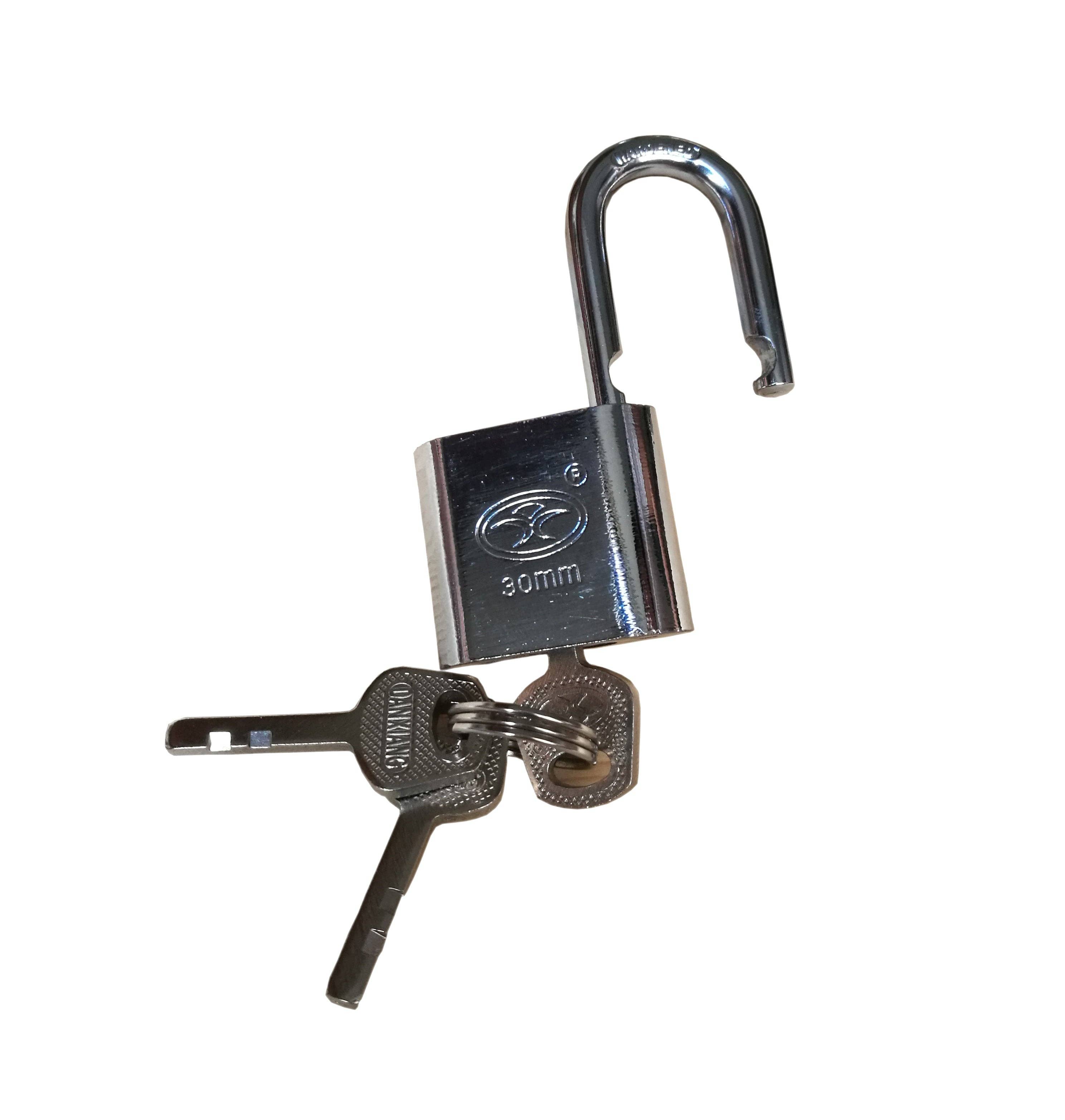 FIXTUREDISPLAYS - Wholesale Luggage Lock - Security Padlocks for Lockers, Gates, Sheds, Lockers, Bikes, Tool Box, Door0