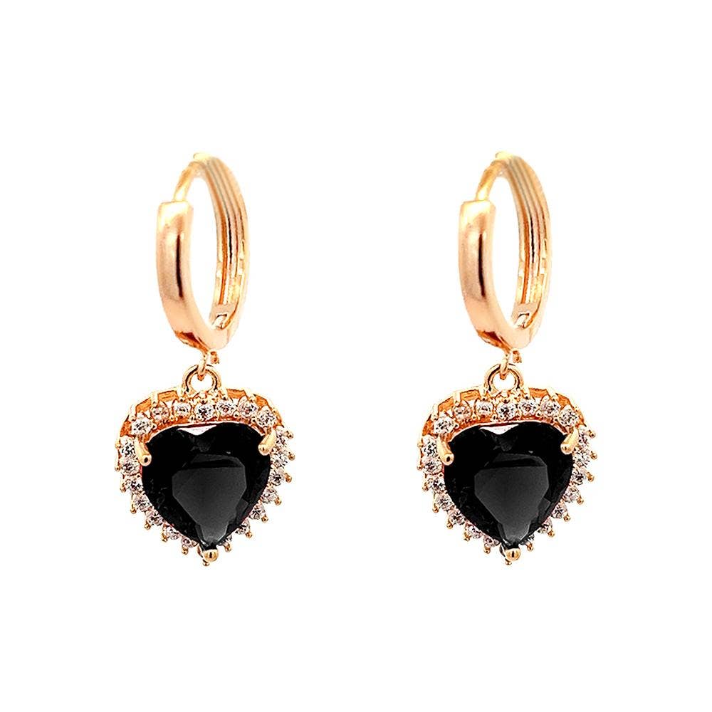 AMORINO SRL - Wholesale Dangle Earrings - Rhinestone and Zirconia Earring - QJ227760D71 1